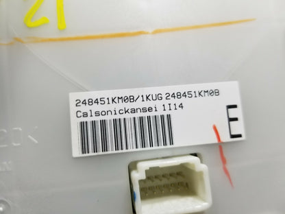 2012 Nissan Juke Dashboard A/c Climate Control Switch Panel OEM