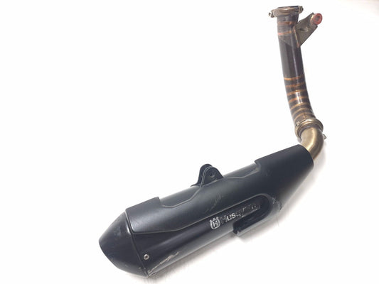 2018 Husqvarna Svartpilen 401 Exhaust Pipe Muffler OEM