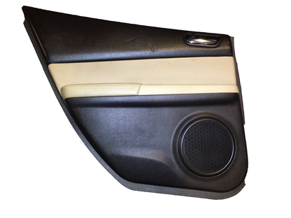 2012 Mazda 6 Rear Driver Door Panel OEM
