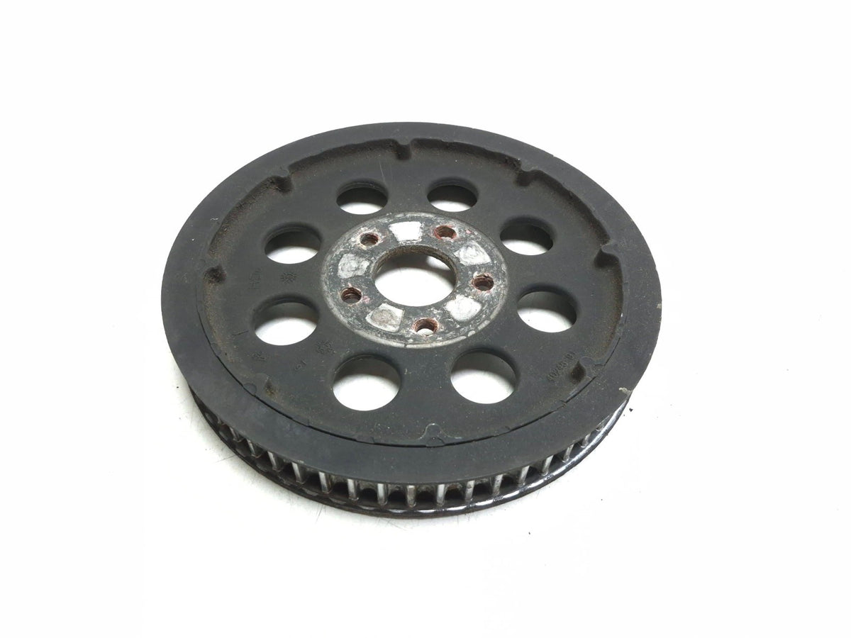 1998 Harley Sportster Xl1200 Xl883 Rear Belt Pulley Sprocket W/ Cover & Belt OEM