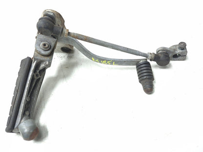 1991 Yamaha Fzr600r Front Left Foot Peg & Mount Bracket W/ Shifter Gear Leveroem
