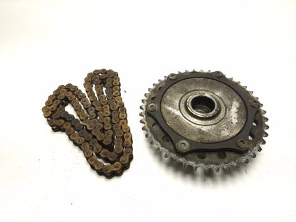 2000 Triumph Sprint St Rear Sprocket & Drive Chain Pair OEM