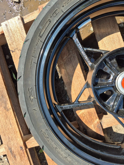2019 Kawasaki Z400 Er400d Wheel Rim & Tire Front & Rear * Straight * OEM