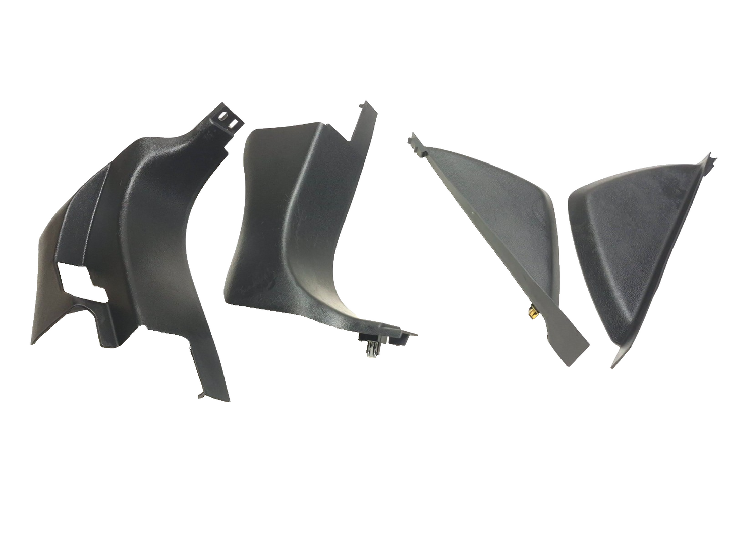 2017 Dodge Journey Front Cowl Side Trim Panel & Dash End Cap Trim Cover 4 Pcsoem