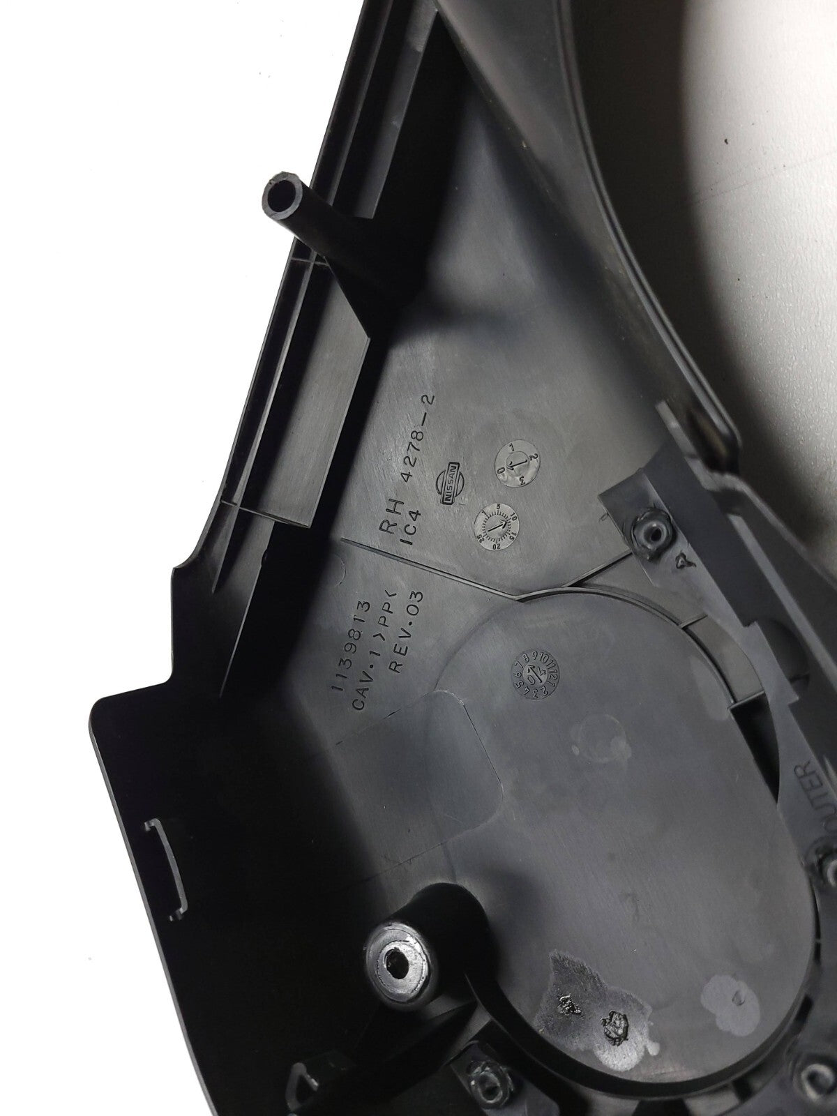 2004 - 2008 Nissan Maxima Front Seat Side Trim Cover Passenger Right 7pcs OEM