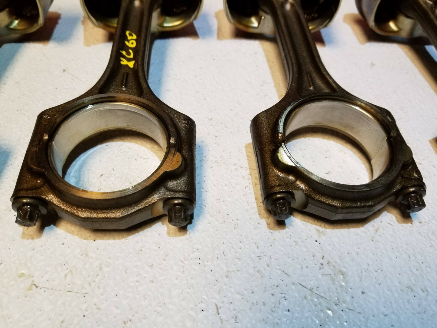 2010 Volvo Xс60 3.2l Piston W/ Connecting Rod 6pcs OEM
