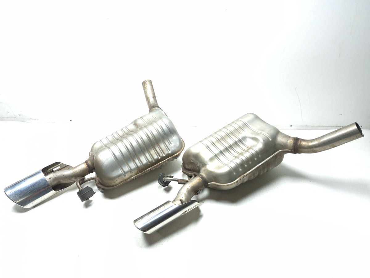 2010-2016 Mercedes W212 E350 Sedan Exhaust Muffler Left & Right OEM