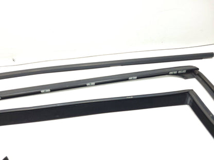 07-13 BMW E70 X5 Door Window Chanel Trim & Seal Rear Passenger Side Rh 4pcs OEM
