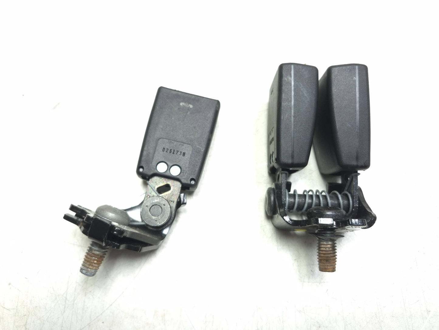 2017 Ford Focus Rear Seat Belt Buckle 3 Pcs OEM