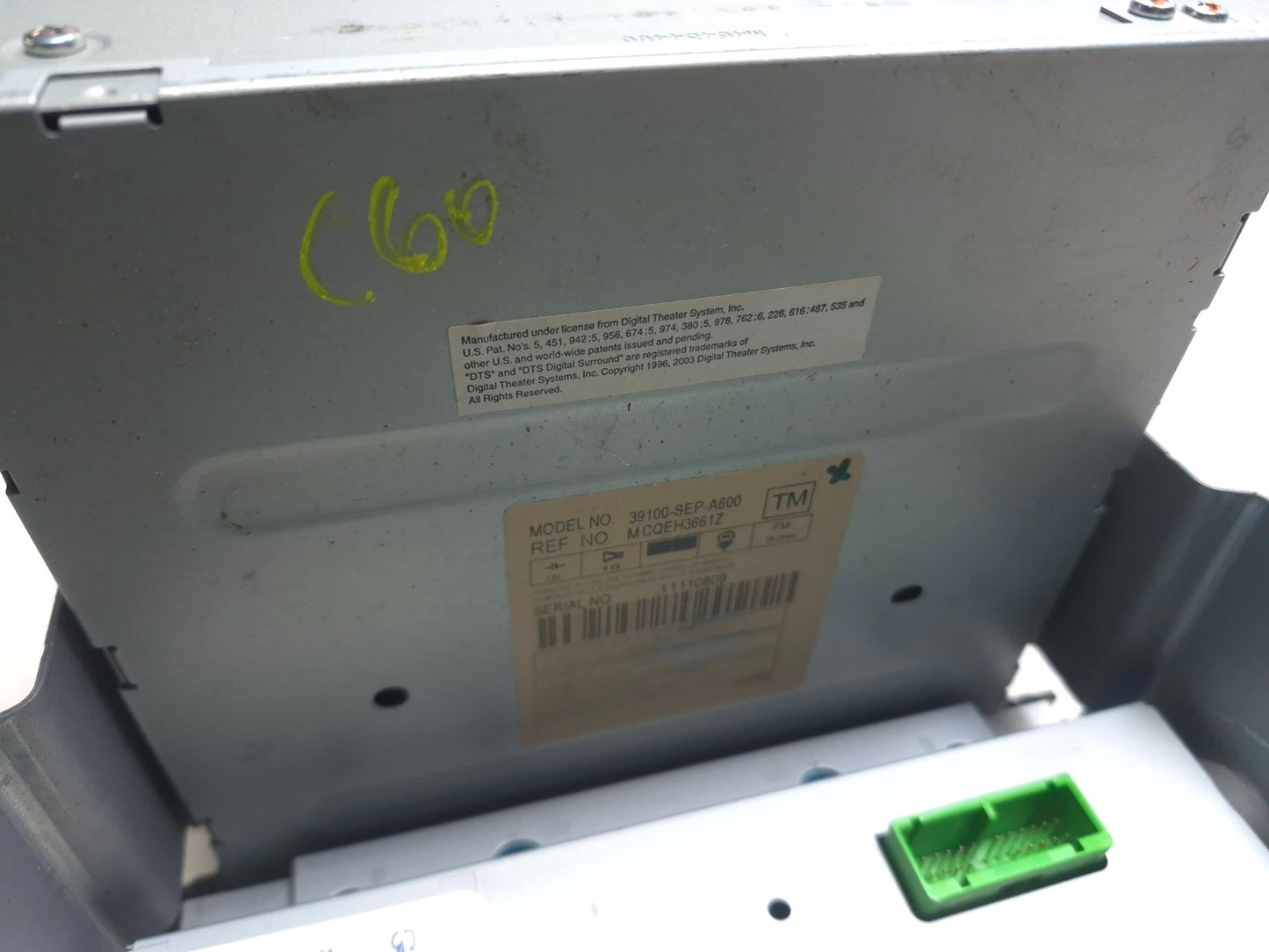 2007 Acura Tl Type-s Information Nav Display Screen & Audio Equipment Radio  OEM