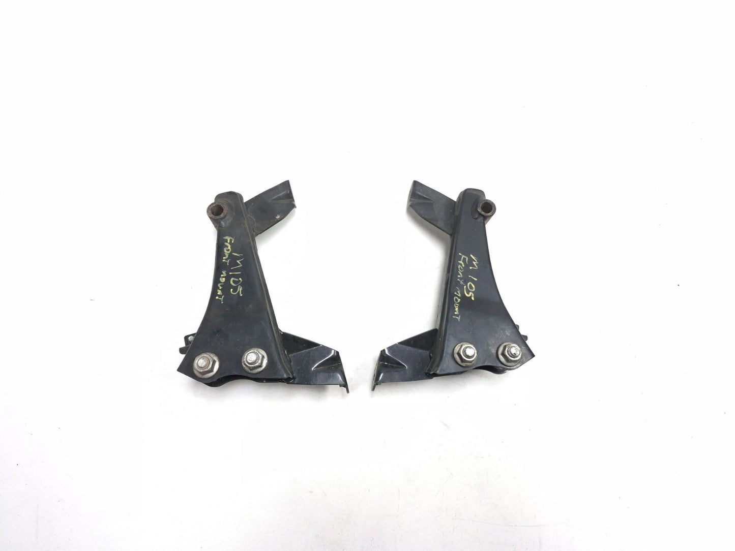 2008 Kawasaki Ninja 250r Ex250j Engine Mounting Bracket Pair OEM