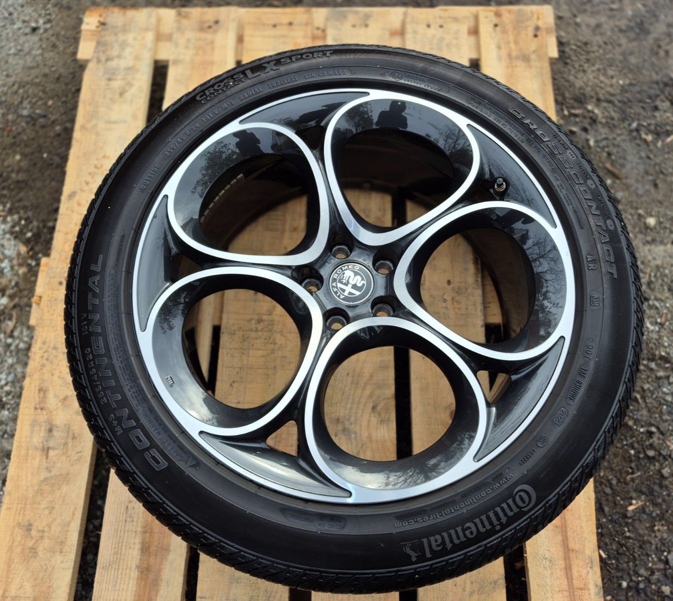 2024 Alfa Romeo Stelvio 20” Wheel Rim 20x8.5 OEM 1pc ✅