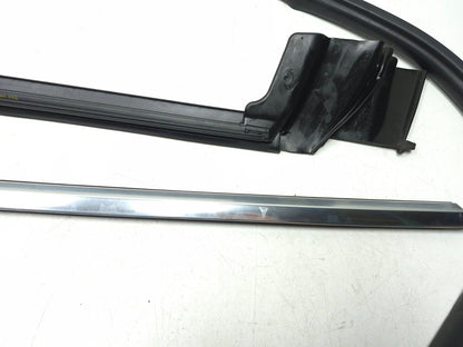 2020 Tesla Model 3 Rear Door Seal & Belt Molding Passenger Side 3 Pcs OEM