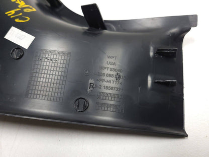 2015-2020 Mercedes C300 W205 Rear Door Sill Plate Scuff Kick Trim Pair OEM