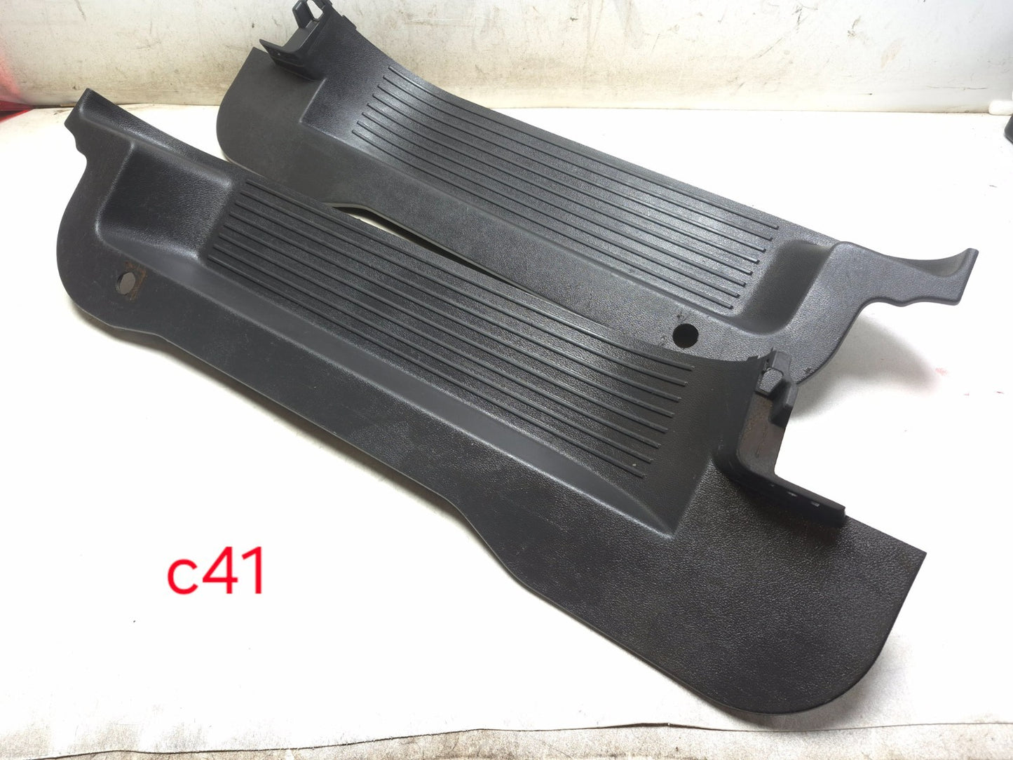 2017 Ford Transit Connect Rear Door Scuff Sill Plate Trim Left & Right OEM