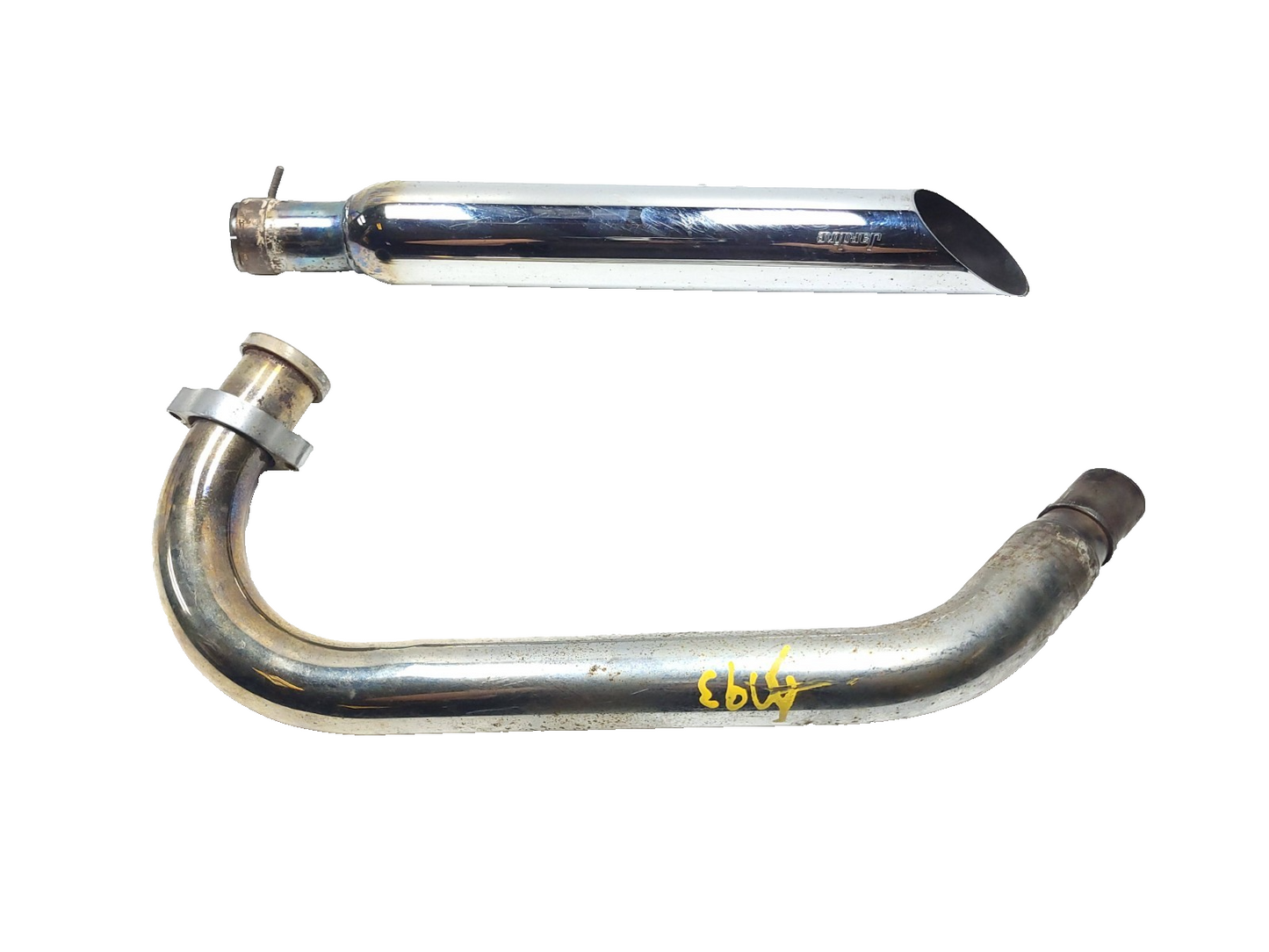 2001 Suzuki Sawage Ls650p Header Exhaust Pipe Manifold Muffler Set OEM