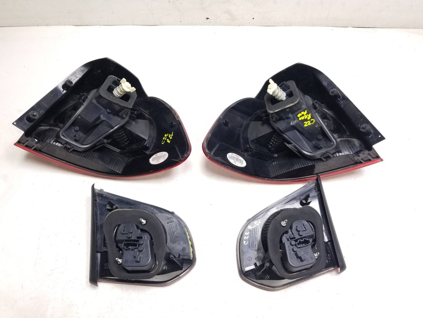 2010 - 2014 VW Golf GTI Tail Light Left & Right Set 4 OEM