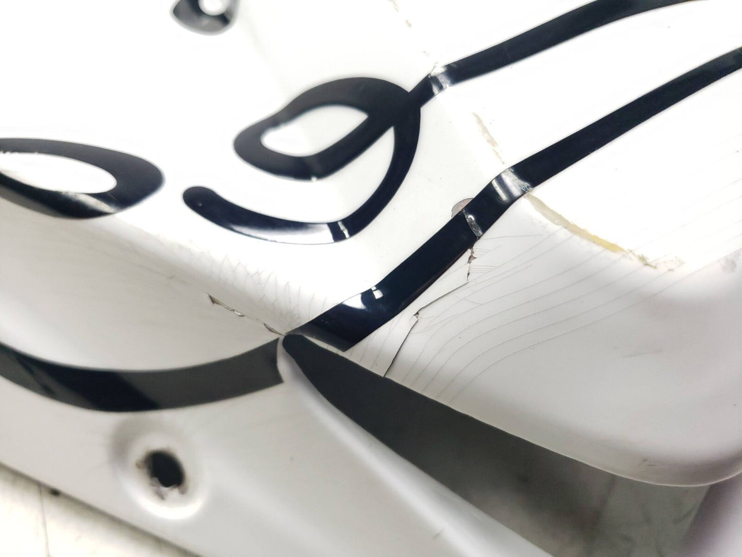 2008 - 2010 Ducati 848 Right Side Mid Upper Fairing Cover Panel OEM