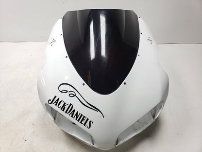 2008 - 2010 Ducati 848 Headlight Upper Cowl Fairing Nose W/ Windshield OEM