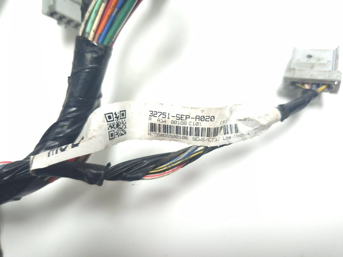 2008 Acura Tl Type-s Front Door Wire Harness Left Driver Side 32751-sep-a020 OEM