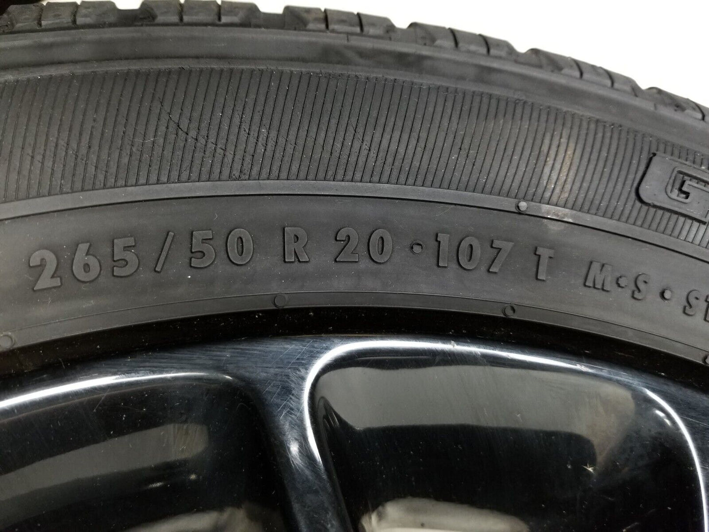 2016 - 2022 Dodge Durango Wheel Rim W/ Tire 265/50r20 7.2/32" OEM 1xc19trmaa