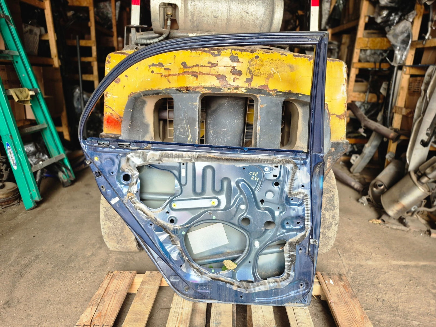 2007 Toyota Corolla Rear Door Shell Left Driver Side OEM
