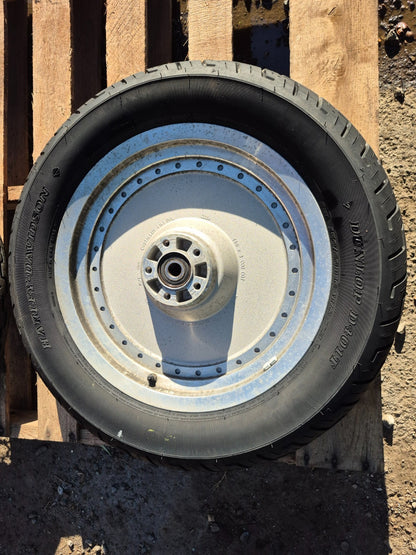 2004 Harley-davidson Sportster Xl883 Wheel Rim & Tire Front & Rear *straight*