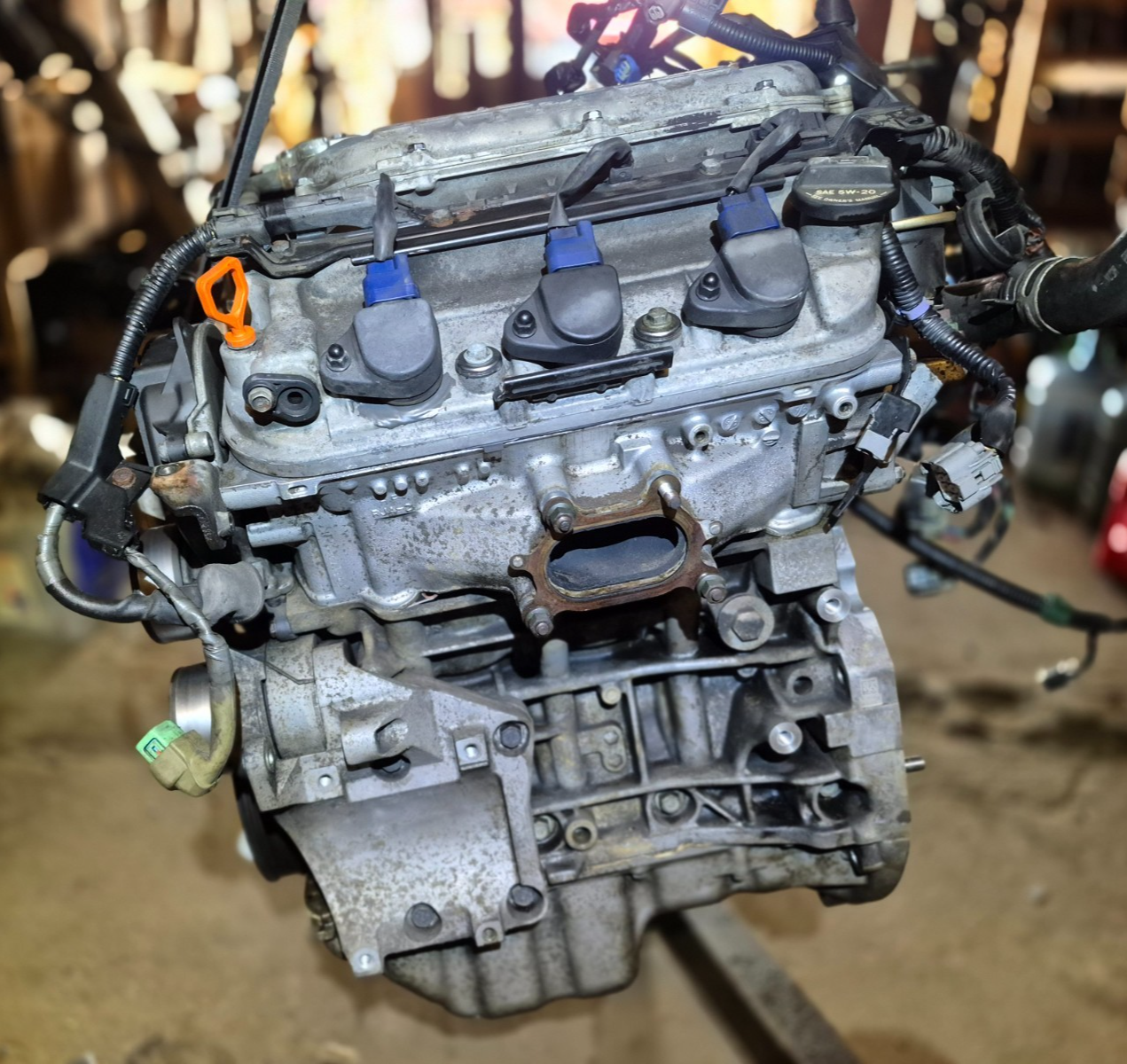 2007 2008 Acura Tl Type-s Engine J35a 3.5l 133k Miles **need Oil Pan** ✅