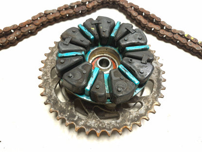 2024 Yamaha R3 Yzfr3 Rear Wheel Hub & Sprocket W/ Drive Chain OEM