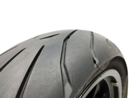 20 - 24 Benelli 302s Rear Wheel Rim & Tire 160/60 R17 Straight OEM 1609 Miles