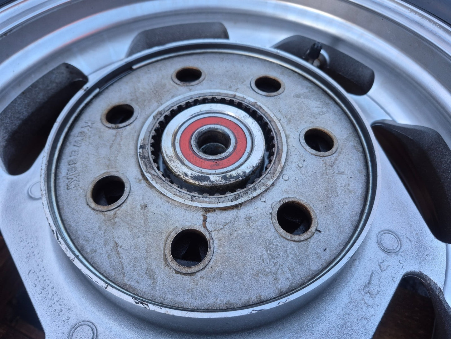 2003 Kawasaki Vulcan Vn1600 Rear & Front Wheel W/ Tire Pair R 16 OEM