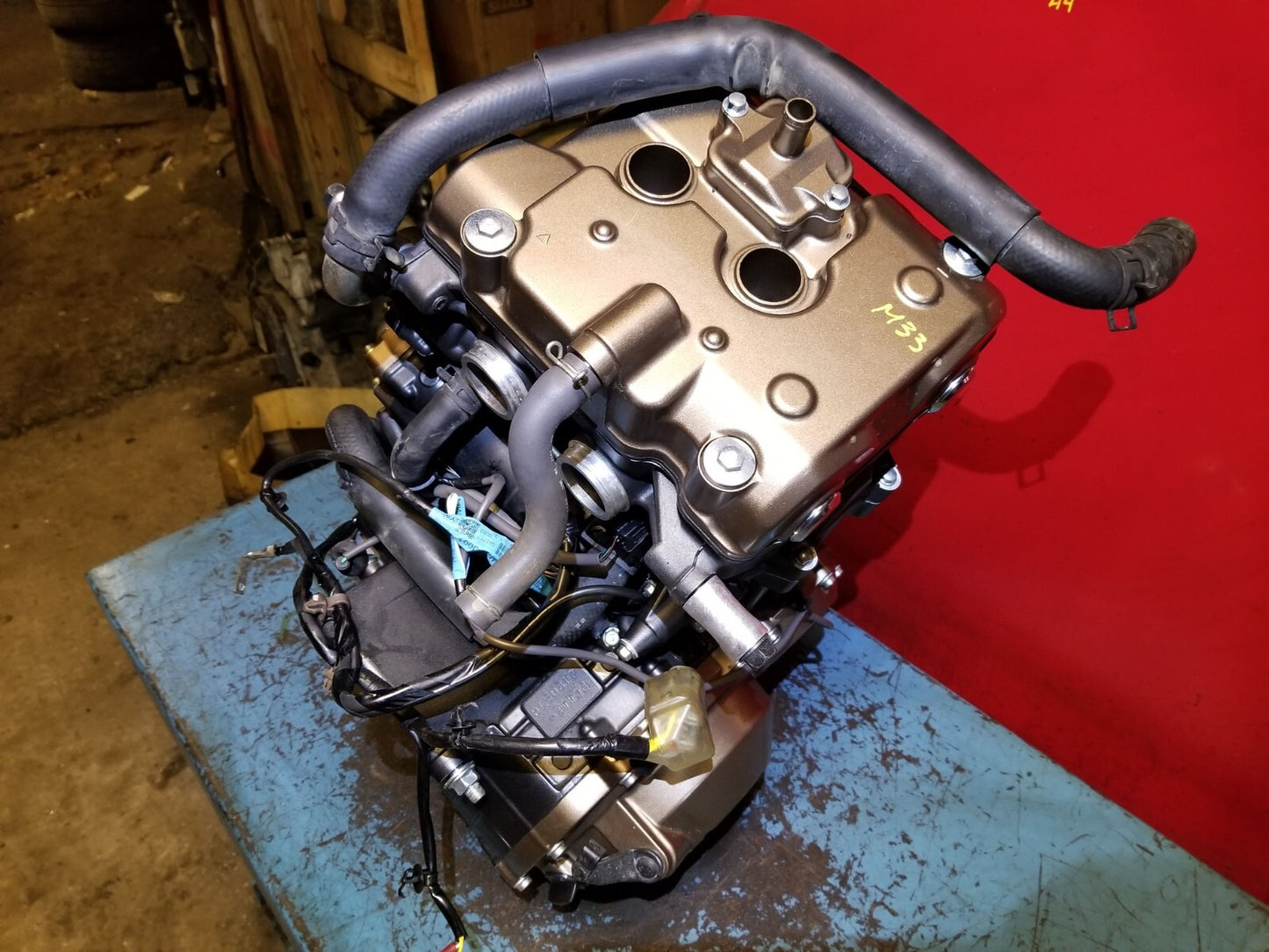 2017 Honda Cbr500 Cbr500r Cb500f Engine 4.322 Miles