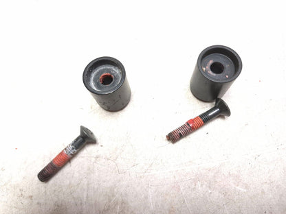 2014 Kawasaki Ninja 300 Ex300a Left & Right Grip W/bar End Weights OEM