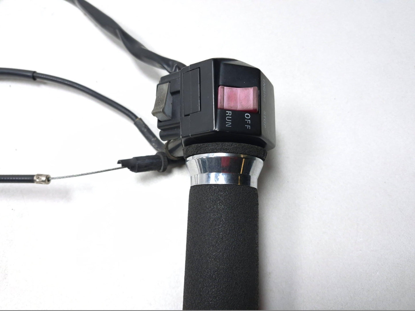 1996 Yamaha Virago Xv750 Front Right Control Switch Throttle Cable OEM