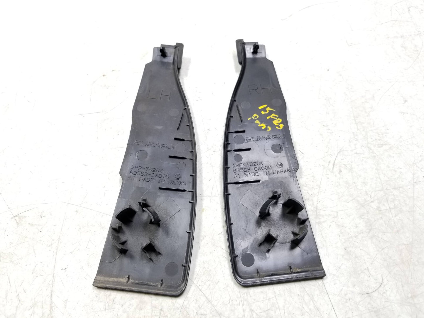 2015 Scion Fr-s Door Lower Weather Strip Cover Trim Left & Right OEM