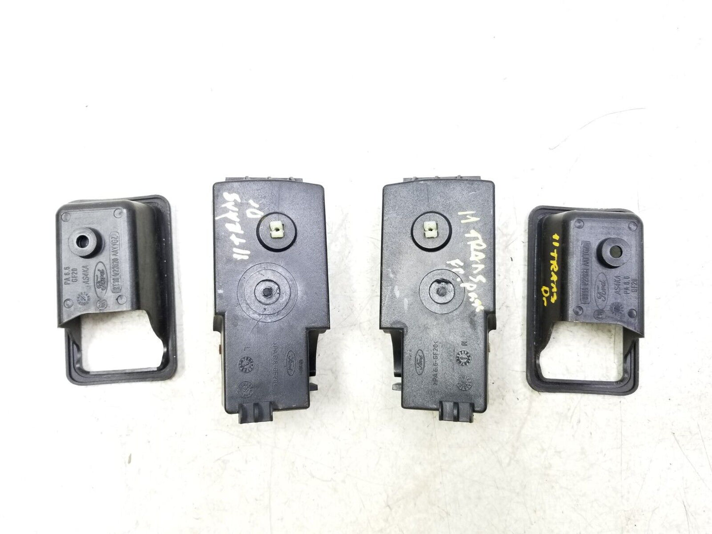 10- 13 Ford Transit Connect Front Door Interior Handle Left & Right Pair OEM