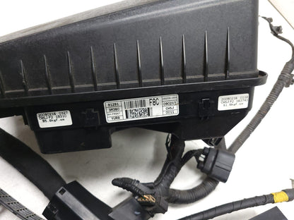09-12 Hyundai Genesis Underhood Fuse Box Wire Harness 4.6l OEM Sedan 91291-3m360