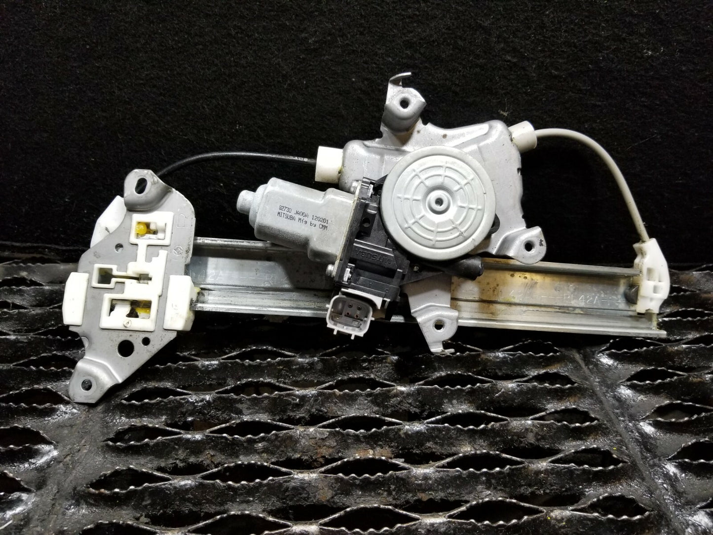 09 10 11 12 Nissan Altima Rear Right Pass Power Window Regulator Motor OEM 78k