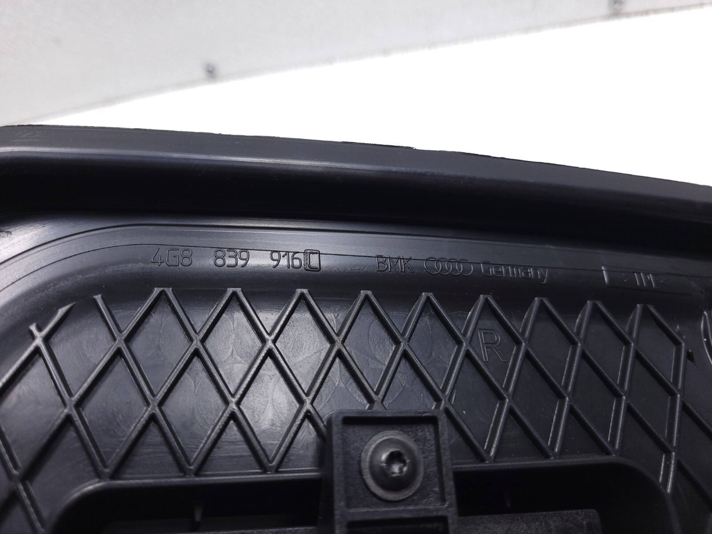 12 13 14 15 16 17 Audi A7 Rear Door Panel Inner Lock Cover Left & Right Pair OEM