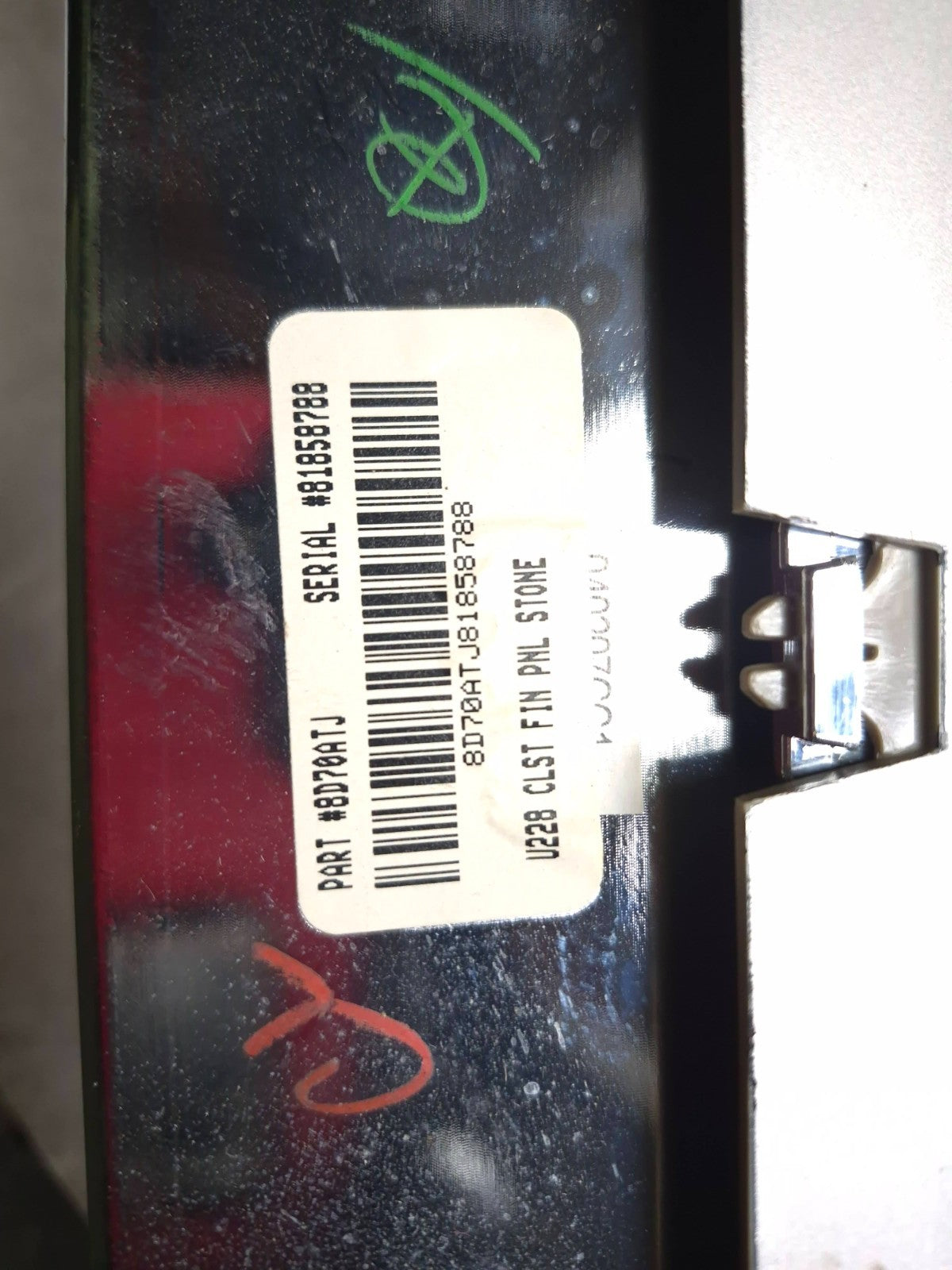 2008 Lincoln Navigator Dash Speedometer Cluster Bezel Trim  OEM