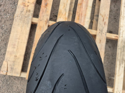 2000 Triumph Sprint St955 Wheel Rim W/ Tire Rear 180/55 R17 OEM