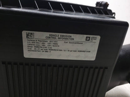 17-19 Chevrolet Silverado 1500 Air Box Cleaner 4.3l OEM