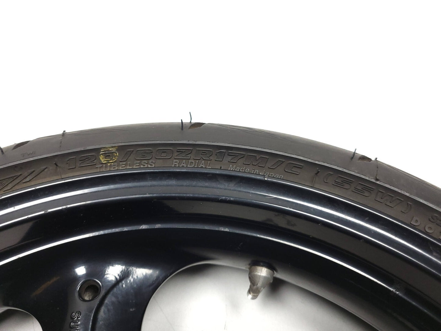 02-06 Ducati Monster M600 620 Front & Rear Wheel R17 Pair OEM