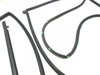2007 Honda Fit Rear Door Weatherstrip Seal Passenger Side Right 3pcs OEM