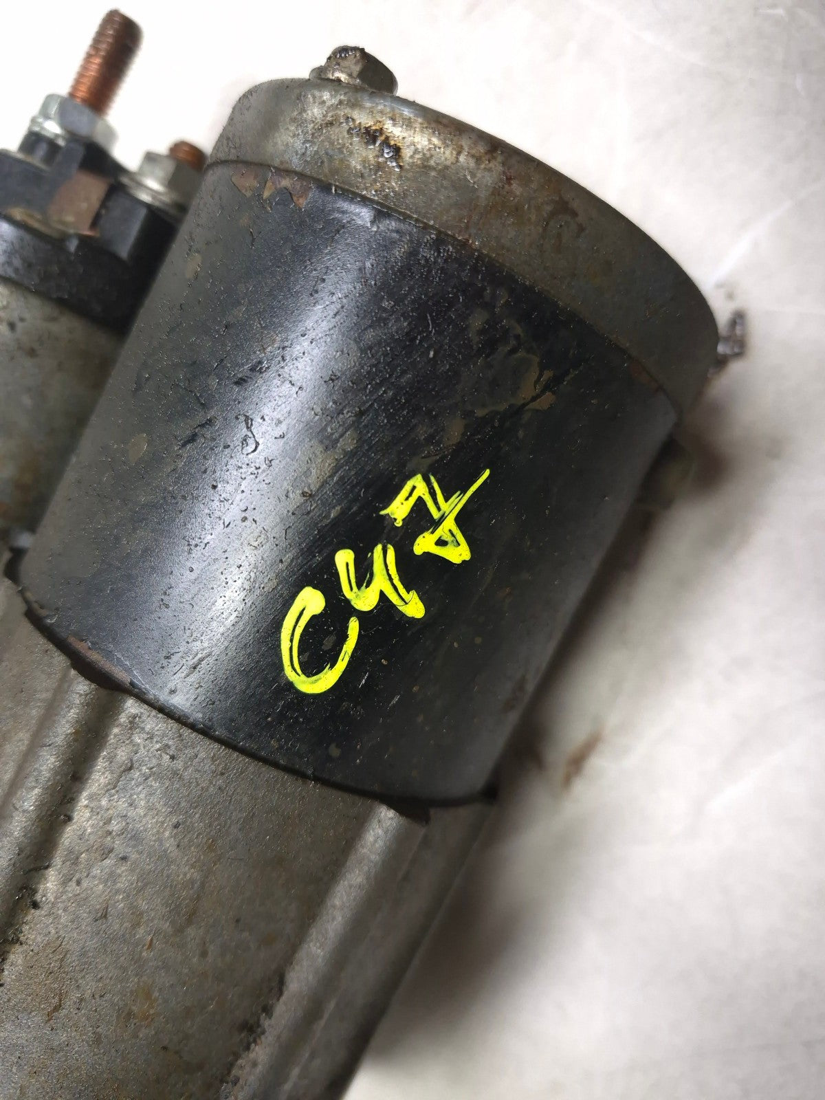 2013 Fiat 500 Turbo Starter Motor 1.4l OEM 68073160aa