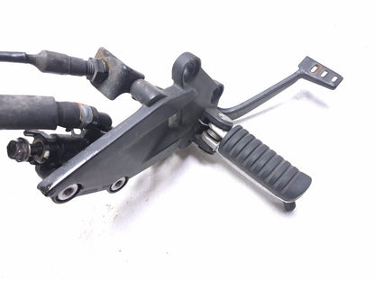 2008 Kawasaki Ninja 250r Ex250j Front Right Footrest W/ Brake Cylinder OEM