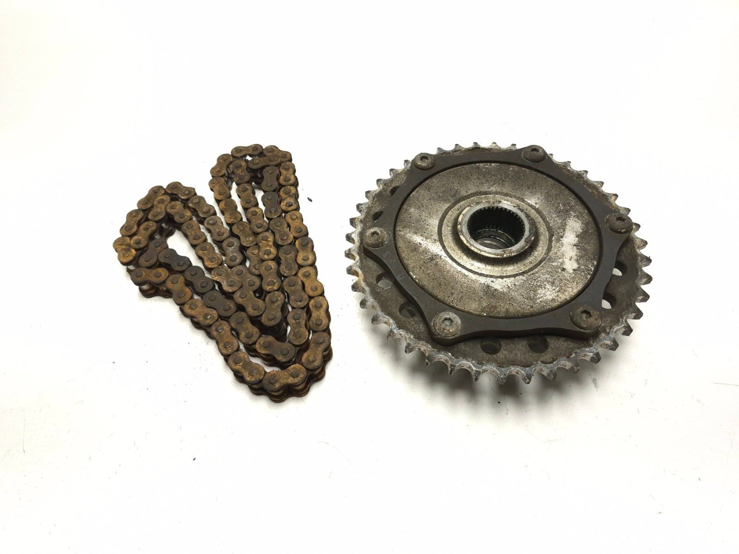2000 Triumph Sprint St Rear Sprocket & Drive Chain Pair OEM