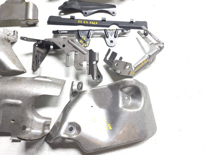 2013 Audi S4 Exhaust Manifold Heat Shield & Bracket Set OEM