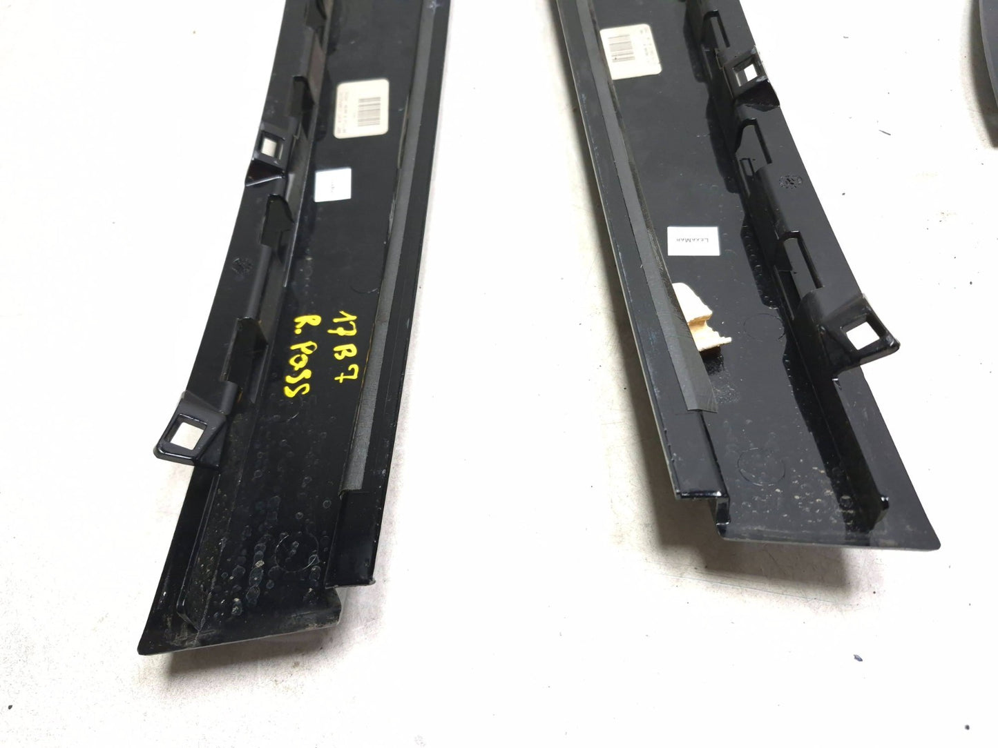 2017 Volkswagen Passat Rear Door Trim Cover Applique Left & Right OEM