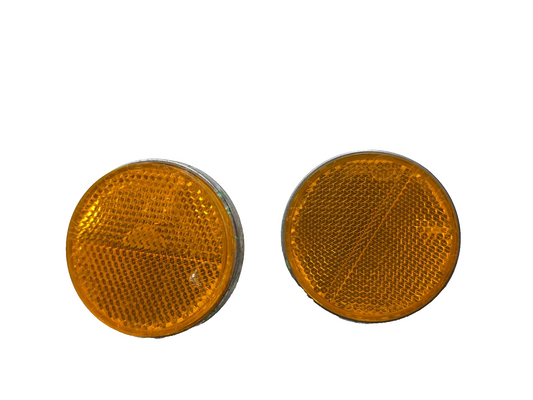 1999 Suzuki Intruder 1500 Front Fork Reflector Pair OEM